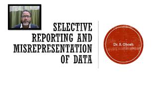 Selective Reporting and Misrepresentation of Data [upl. by Uyekawa]