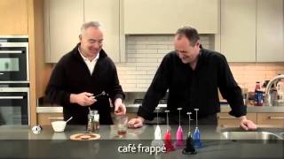 How to make a frappé coffee using an aerolatte milk frother [upl. by Letitia]