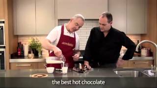 How to make a hot chocolate using an aerolatte milk frother [upl. by Dimitry845]