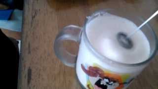 Aerolatte Review Frothing Cold Milk In Under 1 Minute [upl. by Sihon106]