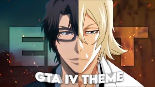 Aizen x Urahara  GTA IV Theme Edit [upl. by Chara626]